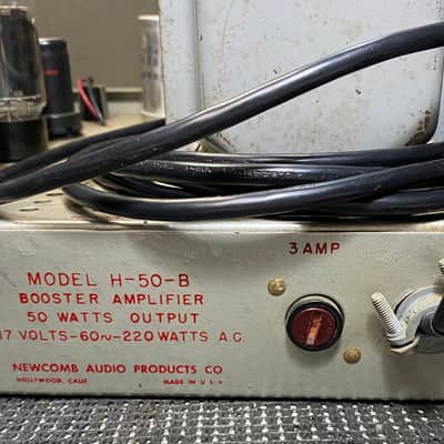 Fredtronics Converted Newcomb Booster Amplifier - Tube Guitar Head image 8