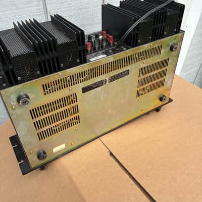 Vintage Nikko Alpha II Stereo Power Amplifier 120WPC Japan Black VU Tested image 2