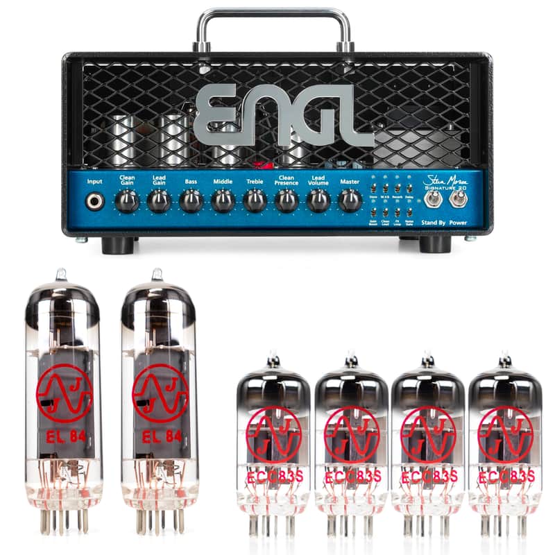 Engl Amplifiers Steve Morse Signature 20 E658 20W Tube Kit 2025 - Black - JJ KIT image 1