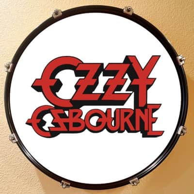 Ozzy Osbourne, Tommy Clufetos, 22" Bass Drum Head "ON SALE" image 1