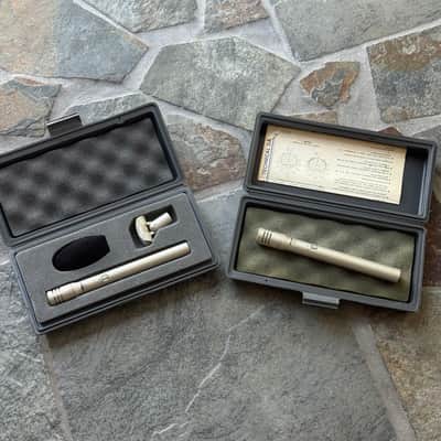 Shure SM81 (Pair) 1994 - Present - Silver image 1