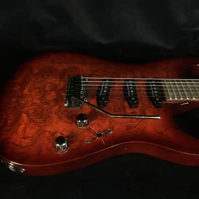 Fender Showmaster QBT SSS Quilt Bubinga Electric Guitar - Seymour Duncan Pickups image 12