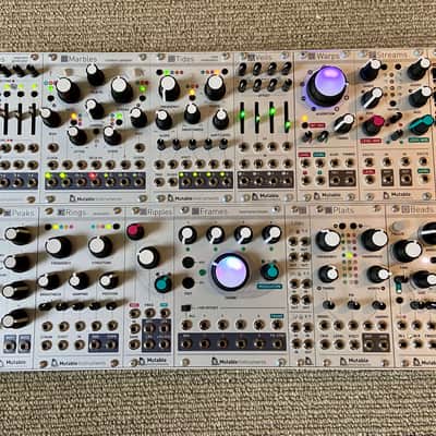 Mutable Instruments 15 Module 168hp System With ALM Case and Decksaver image 4