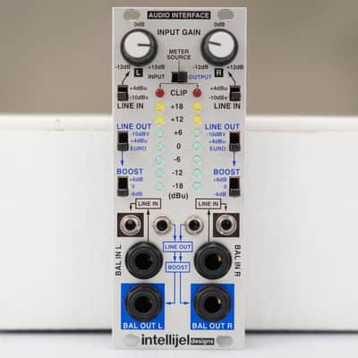 Intellijel Audio Interface Eurorack Module w/ Patch Cables #58593 image 1