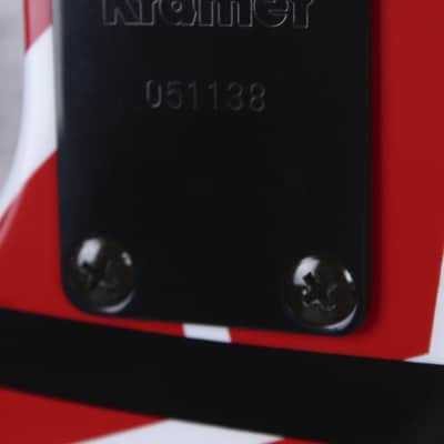 Kramer 1984 Reissue 2005 Eddie Van Halen 5150 Striped Electric Guitar w Gig Bag image 11