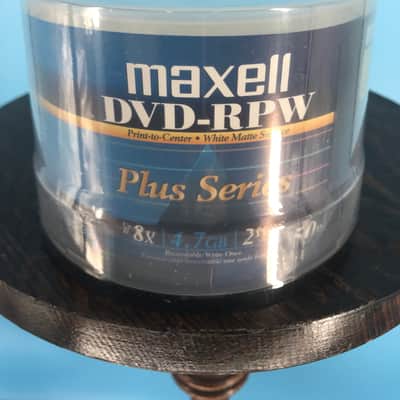Maxell Pro Plus Series DVD-R White Inkjet Hub Printable 8x #635061 *(50-PK) image 1