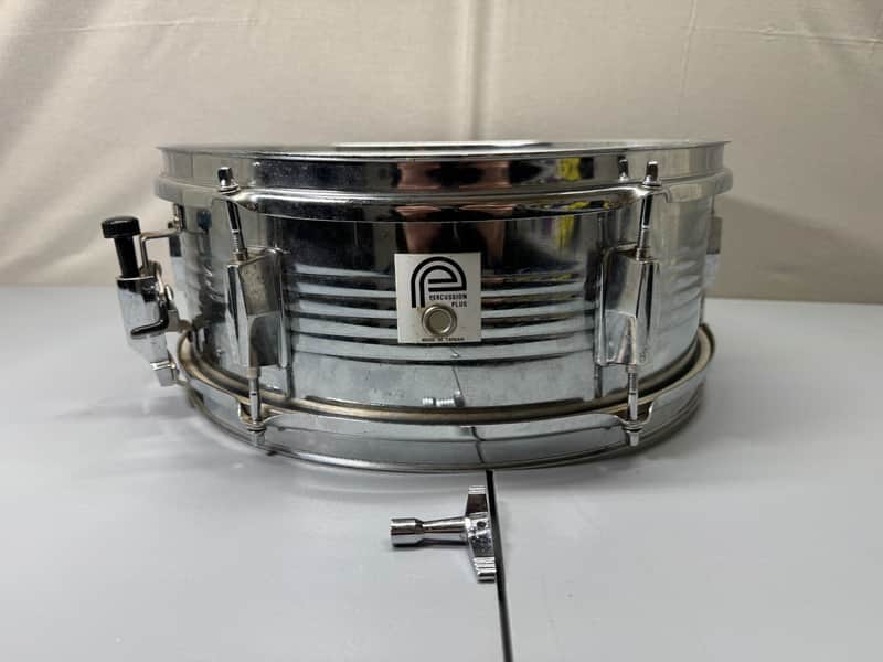 Percussion Plus Beaded Steel Snare Drum Marching Band Student School image 1