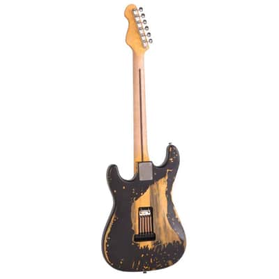 Vintage Icon Series V6 Distressed SSS - Boulevard Black - Open Box image 8