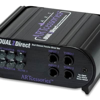 ART DUALZDirect - 2 Channel Passive Direct Box image 2