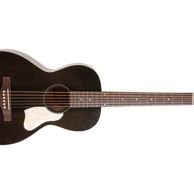 Art & Lutherie Roadhouse Parlor Acoustic Electric Guitar - Faded Black image 5