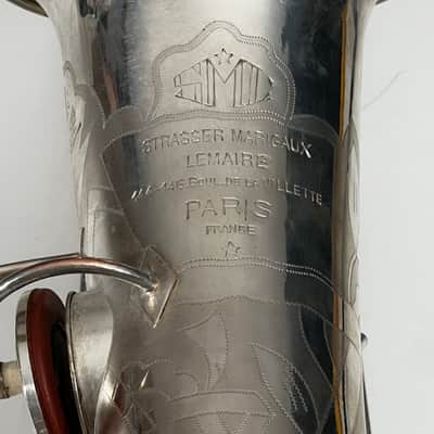 SML Strasser Marigaux Lemaire Alto sax Rev. B - Silver plated image 3