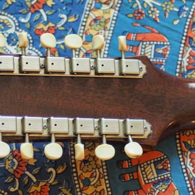 1967 Gibson B-25-12 String Acoustic-Sunburst. - Video image 10