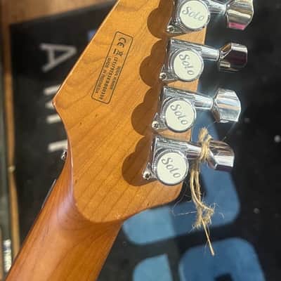 Harley Benton Fusion III FR - Flame Cherry image 6
