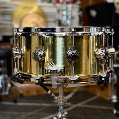 DW Collector’s Series 6.5x14 Polished Brass Snare Drum image 7