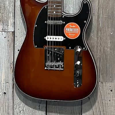 New Squier Paranormal Custom Nashville Stratocaster with Laurel Fretboard - Chocolate 2-Color Sunburst, In Stock, Comes With A Pro Set Up! image 2