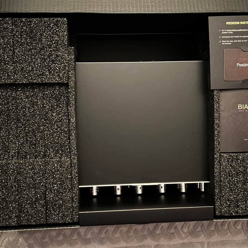 2010s Positive Grid Bias Rack Amplifier Silver