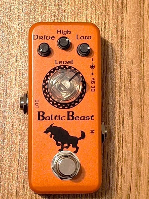 Movall Audio : Baltic Beast Overdrive mini pedal - a DOD YJM308 clone, 2020s image 1