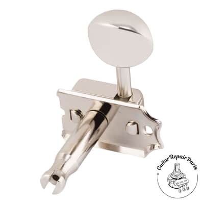 Fender American Vintage Guitar Tuners, Single Line, Staggered 0992074105 Nickel image 4