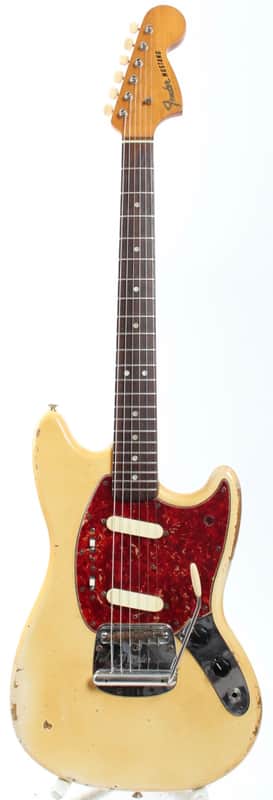 1965-1968 Fender Mustang white image 1