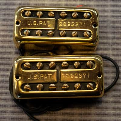 Used Gretsch Filtertron Pair Gold - Rewound image 1