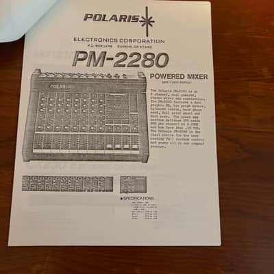Polaris Professional Audio Components Flyers and Price List 1983/84 image 4
