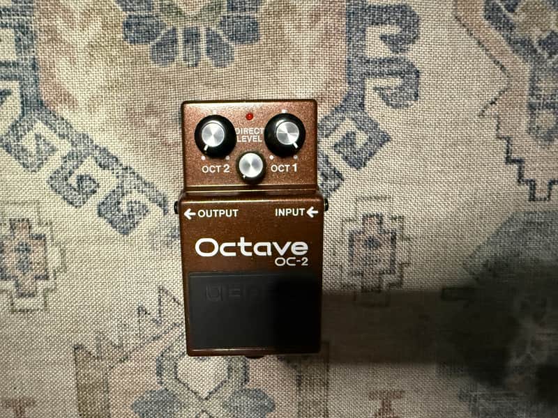 Boss OC-2 Octave (Silver Label) 1997 - 2005 - Brown image 1