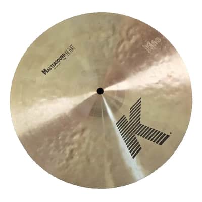 Used Zildjian K Mastersound Hi Hat Cymbals 14 - Very Good image 4