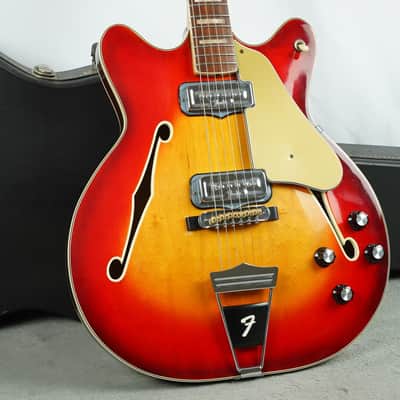 1966 Fender Coronado II, Sunburst image 3