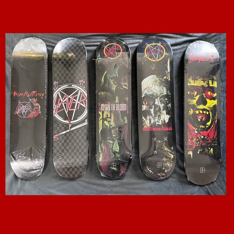 Slayer Skateboard Decks Plan B | Reverb