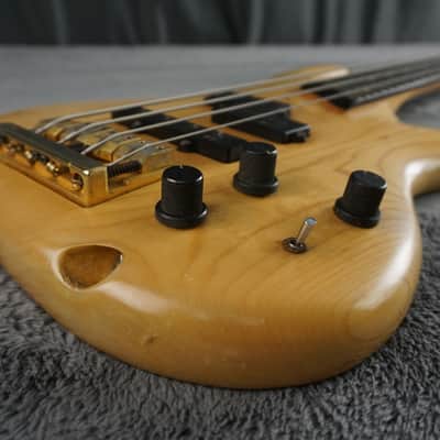 Greco Phoenix Bass MIJ Neck Through Bass Natural Finish Vintage Japan image 5