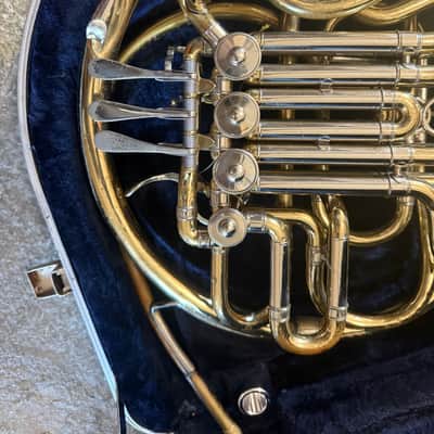 C. G. Conn 6D Double French horn. Made in USA image 2