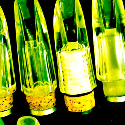 10 clarinet mouthpieces crystal (Selmer, Bucchi, Lucien, pomarico) Rare Good State image 13