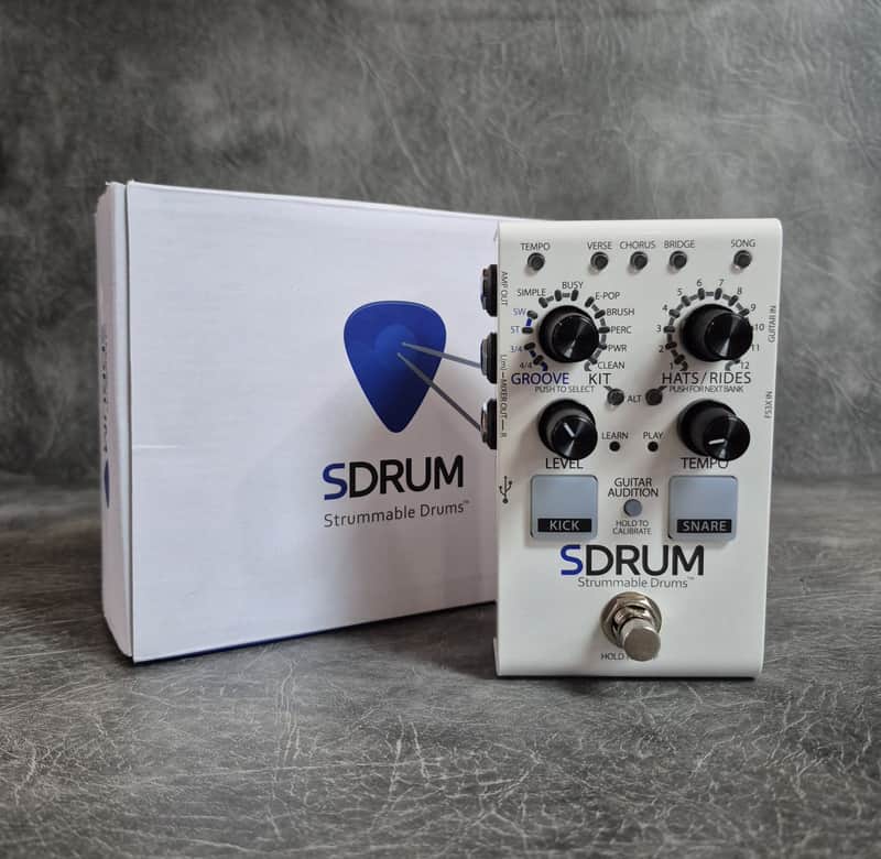 DigiTech SDRUM Strummable Drums 2010s - White image 1