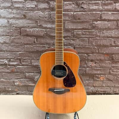 Yamaha FG730S Solid-Top Acoustic Guitar w/ Installed DiMarzio Soundhole Pickup image 1