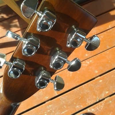 Rare ARIA W-20D Vintage MiJ Japan Acoustic Dreadnought Guitar image 8