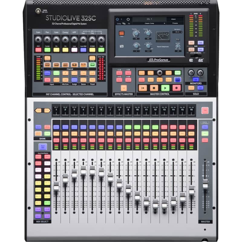 Presonus Studiolive Series III 32SC 32-channel Digital Mixer Console & USB Audio Interface image 1