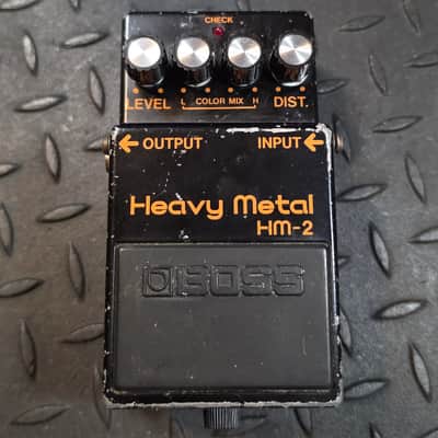 Boss HM-2 Heavy Metal (Black Label) 1983 - 1988 MIJ Japan Distortion image 1