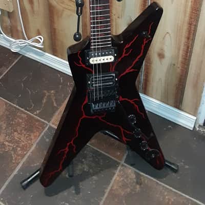 FireFly Dimebag Darrell Blood Bolt Tribute 6 String Electric Guitar image 1