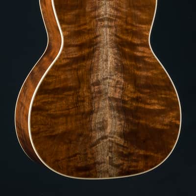 Bourgeois L-DBO 12-Fret Artist Custom Figured Walnut and Aged Tone Bearclaw Sitka Spruce Sunburst NEW image 16
