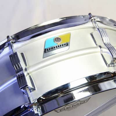 LUDWIG L-404 70s Acrolite S/N 1356323 14x5 Radick 1970s Acrolite Snare Drum [1356323] (07/27) image 6