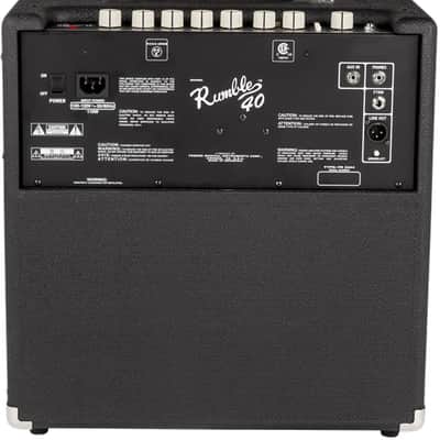 Fender Rumble 40 40-watt 1x10'' Bass Combo Amplifier image 12