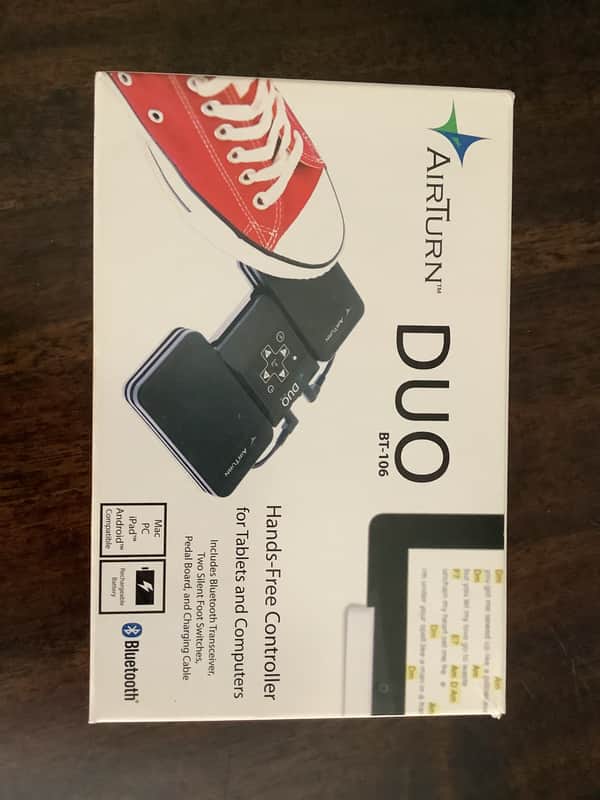 AirTurn Duo BT-106 2014 - Black image 1