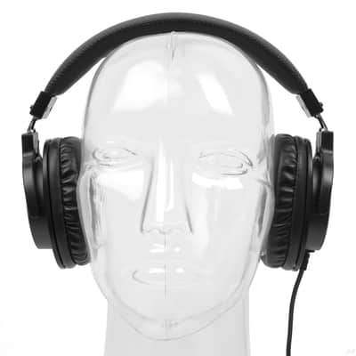 LyxPro HAS-10 Closed Back Over Ear Professional Headphones, Lightweight And Flexible, Black image 19