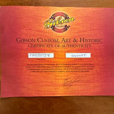 Gibson Custom Shop Firebird V Electric Guitar - 2006 image 14