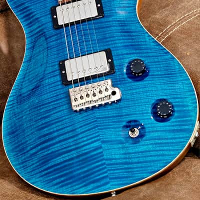 PRS (Mint)  Custom 22 Artist Grade 🎨  2007 - Blue Mateo image 11