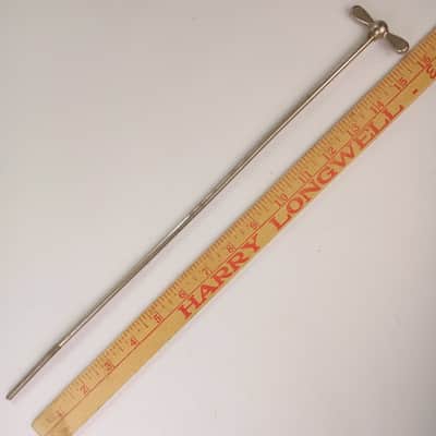 Leedy"L"15.5"Bow-Tie 1+ 14x26/28"Bass-Drum Single-Tension T-Rod Nickel 12-24 30s image 1