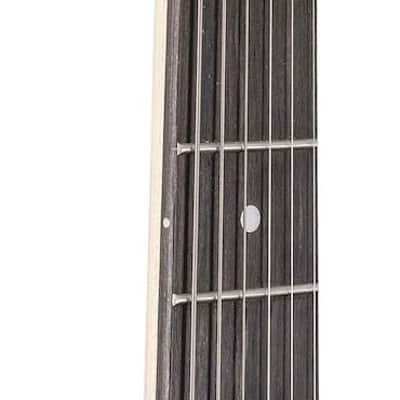 Washburn SDFTB Sonamaster Deluxe Electric Guitar. Trans Black image 8