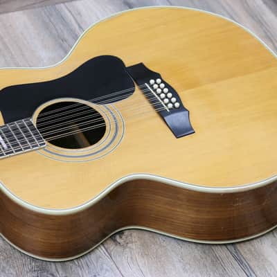 VINTAGE! Guild F-512 1974 Natural! 12 String! image 4
