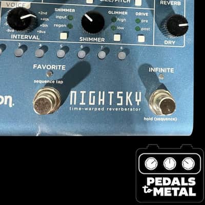 Strymon NightSky Time-Warped Reverberator 2020 - Present - Blue - X16320 image 3