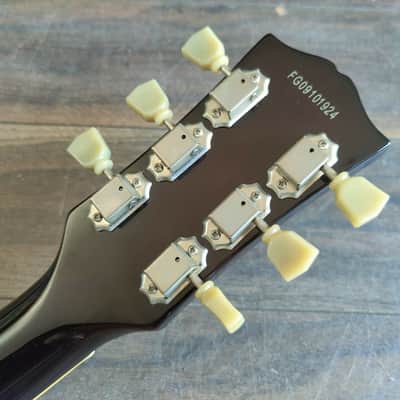 2009 Burny (Fernandes) LSD-55N Slim Les Paul Standard (Grey) image 11